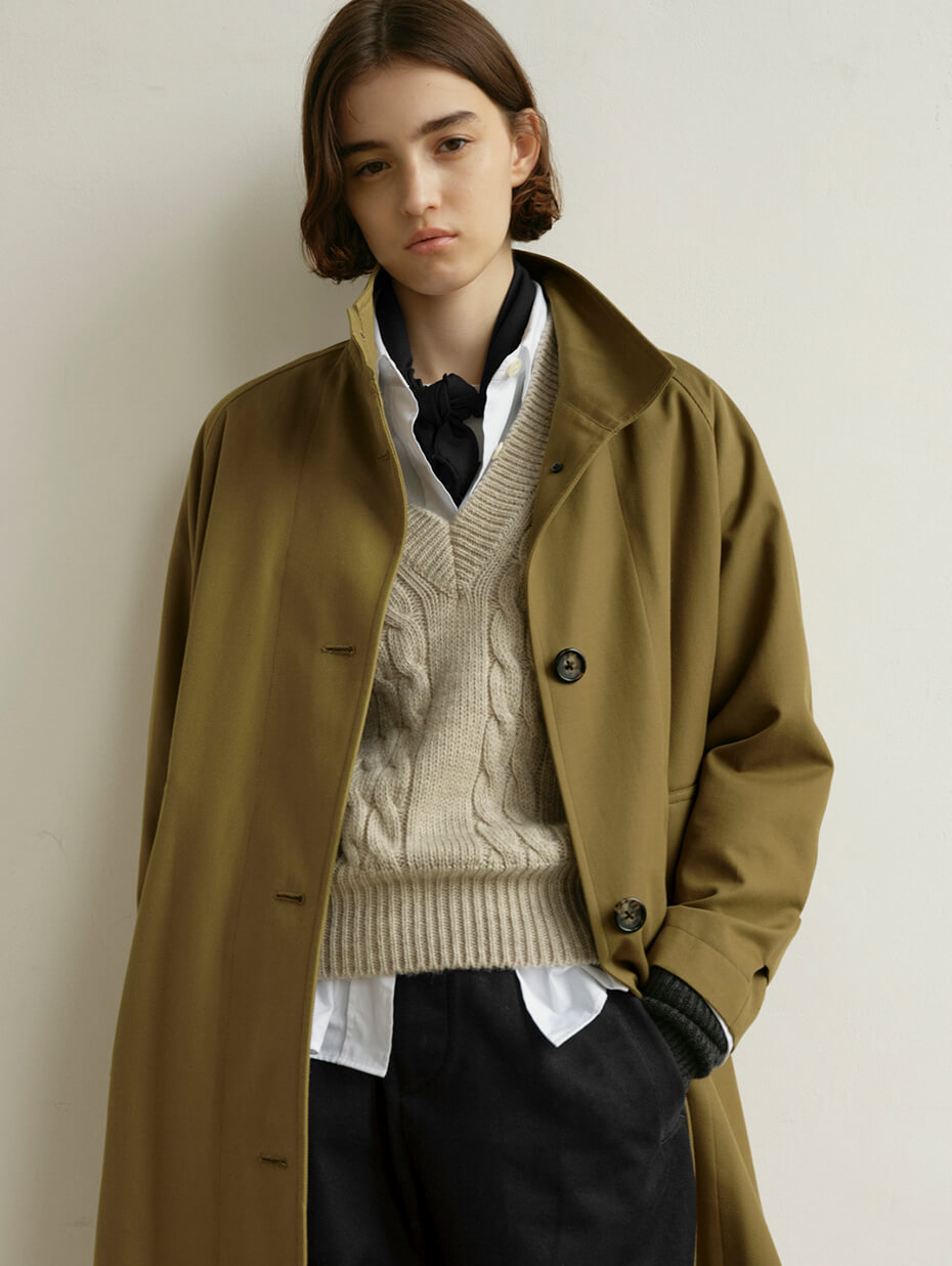 MARGARET HOWELL】22SS FINE COTTON TWILL - ロングコート