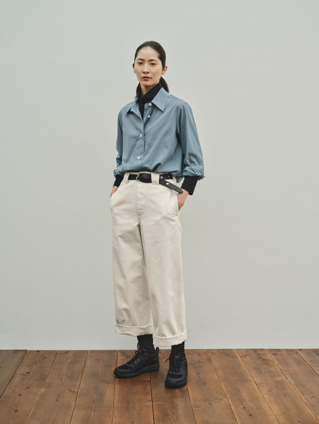 2021AW MARGARETHOWELL CHAMBRAY コンチ