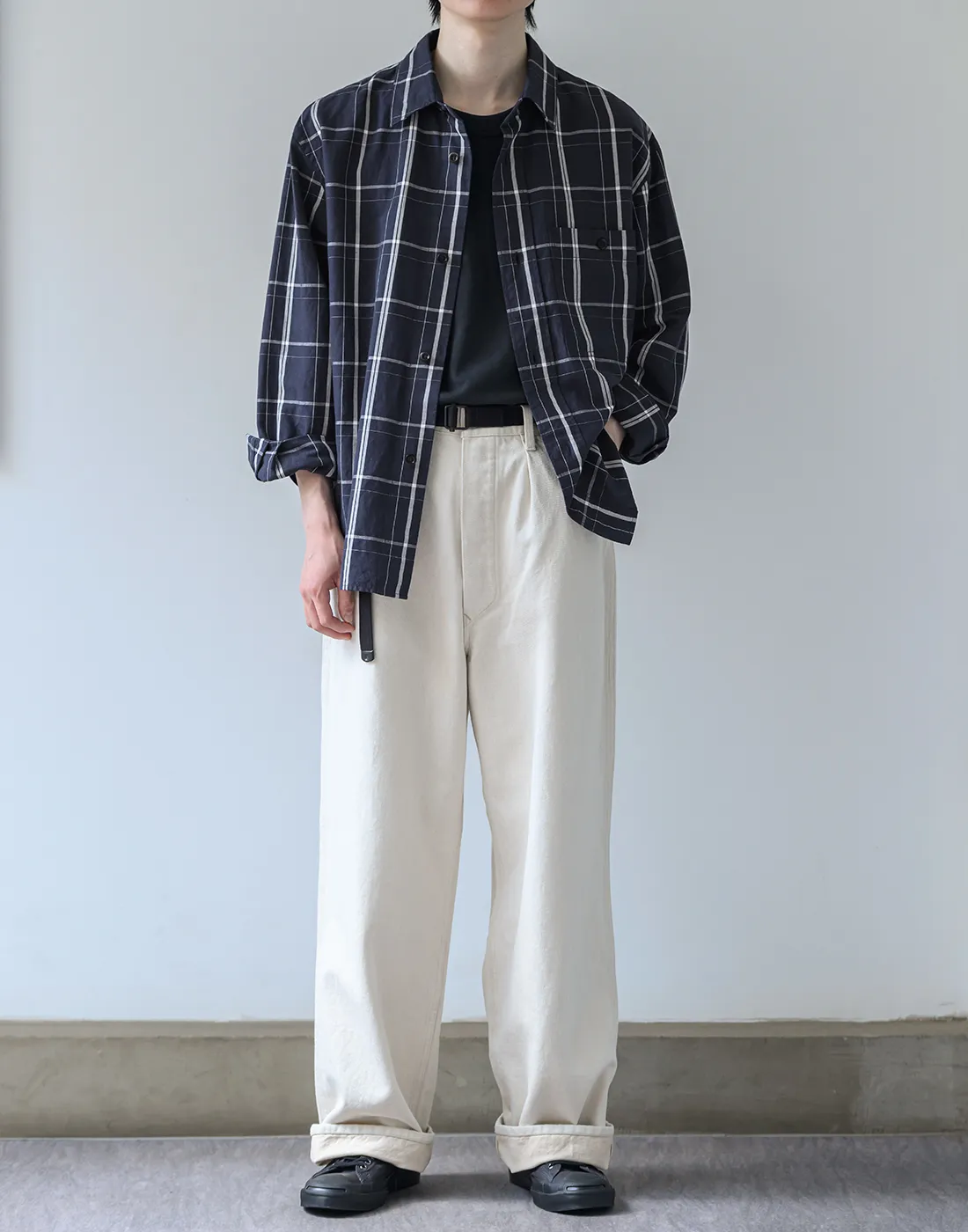 MHLカバーオール墨色　美品 MHLカバーオール墨色 美品