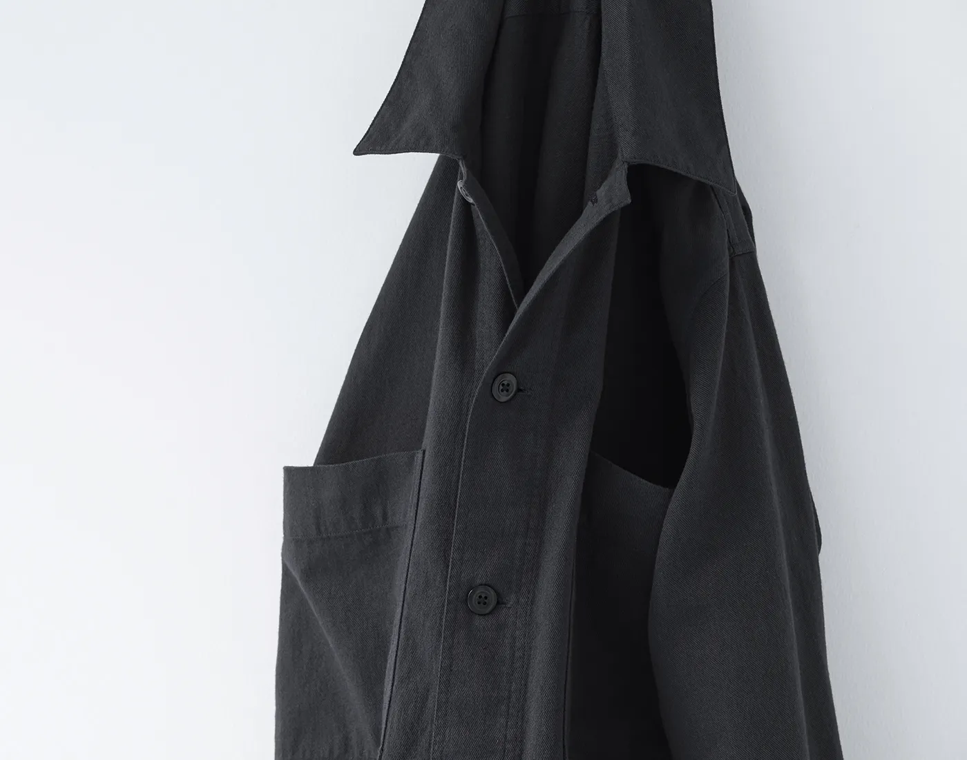 マーガレットハウエル　日本製　ゆったり　ロングシャツ　L〜XL　シャツチュニック マーガレットハウエル 日本製 ゆったり ロングシャツ L〜XL