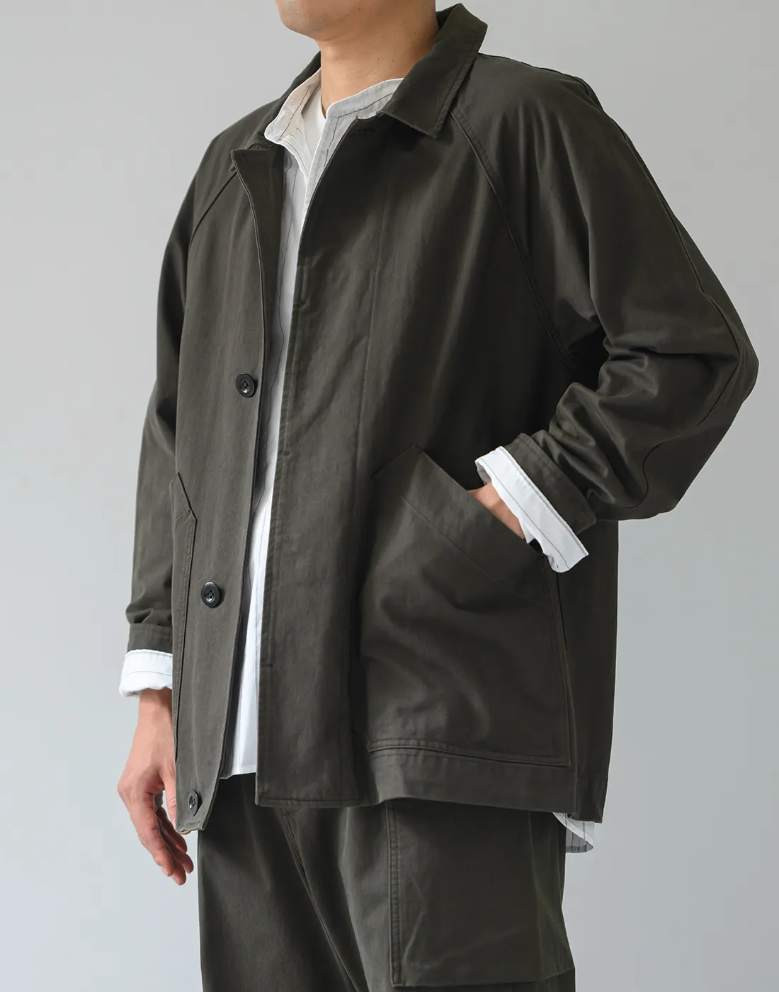 MHL⭐️MHマーガレットハウエルジャケット COTTON WOOL DRILL MHL. //【メンズ/定価4.7万】マーガレットハウエル MARGARET