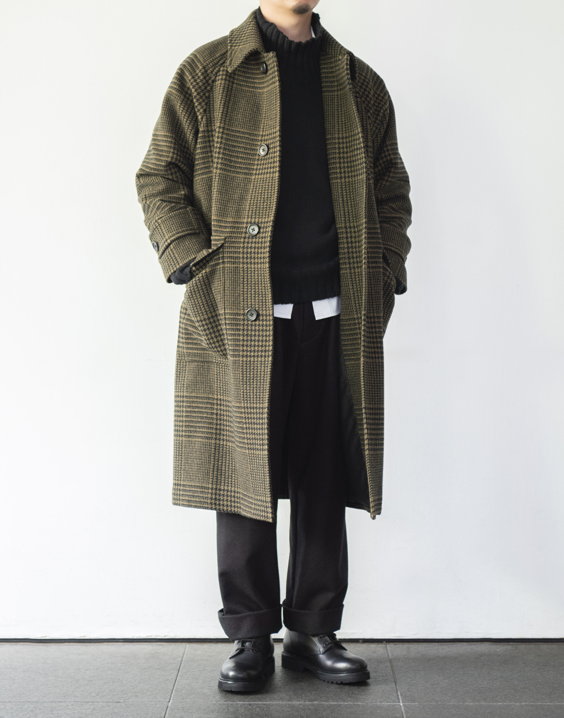 【美品】マーガレットハウエル FOX BROTHERS ウール チェスターコート 神南店から、限定アイテムのご紹介 | MARGARET HOWELL