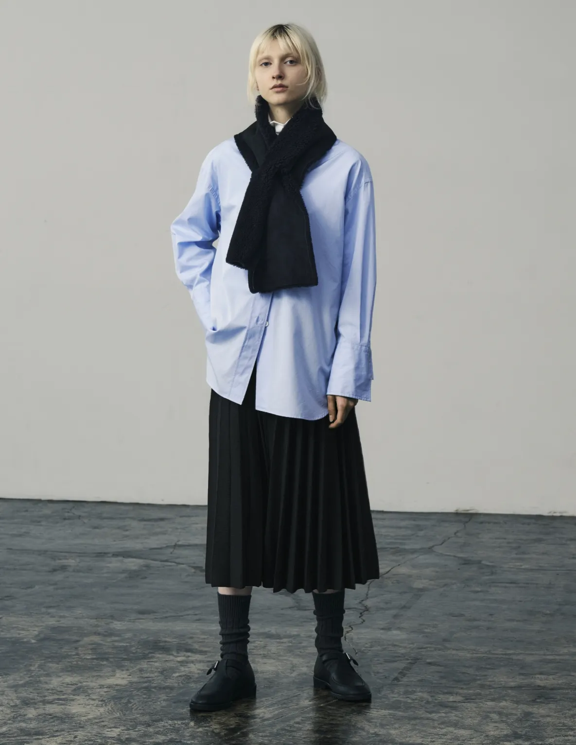 MARGARET HOWELL モヘアブランケット　クリーム色 SUMMER WOOL | MARGARET HOWELL（マーガレット・ハウエル